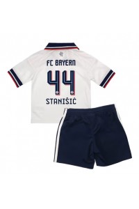 Bayern Munich Josip Stanisic #44 Babyklær Borte Fotballdrakt til barn 2026-27 Korte ermer (+ Korte bukser)